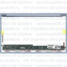 Матрица для ноутбука HP Pavilion G6-2254er (1366x768 HD) TN, 40pin, Глянцевая