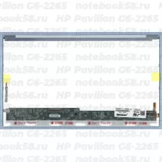 Матрица для ноутбука HP Pavilion G6-2265 (1366x768 HD) TN, 40pin, Глянцевая
