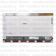 Матрица для ноутбука HP Pavilion DV6-3108er (1366x768 HD) TN, 40pin, Глянцевая