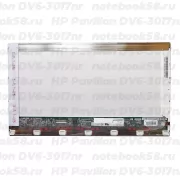 Матрица для ноутбука HP Pavilion DV6-3017nr (1366x768 HD) TN, 40pin, Глянцевая