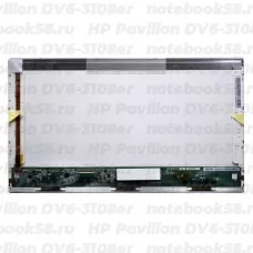 Матрица для ноутбука HP Pavilion DV6-3108er (1366x768 HD) TN, 40pin, Глянцевая