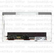 Матрица для ноутбука HP Pavilion DV6-3017nr (1366x768 HD) TN, 40pin, Матовая