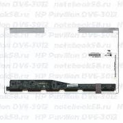 Матрица для ноутбука HP Pavilion DV6-3012 (1366x768 HD) TN, 40pin, Глянцевая