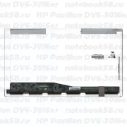 Матрица для ноутбука HP Pavilion DV6-3016er (1366x768 HD) TN, 40pin, Глянцевая