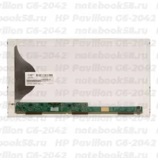 Матрица для ноутбука HP Pavilion G6-2042 (1366x768 HD) TN, 40pin, Матовая