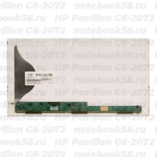 Матрица для ноутбука HP Pavilion G6-2072 (1366x768 HD) TN, 40pin, Матовая