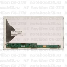 Матрица для ноутбука HP Pavilion G6-2118 (1366x768 HD) TN, 40pin, Матовая