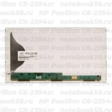Матрица для ноутбука HP Pavilion G6-2394sr (1366x768 HD) TN, 40pin, Матовая