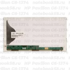 Матрица для ноутбука HP Pavilion G6-1374 (1366x768 HD) TN, 40pin, Матовая