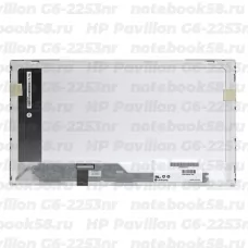 Матрица для ноутбука HP Pavilion G6-2253nr (1366x768 HD) TN, 40pin, Глянцевая