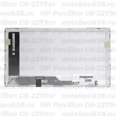 Матрица для ноутбука HP Pavilion G6-2279sr (1366x768 HD) TN, 40pin, Глянцевая