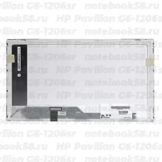 Матрица для ноутбука HP Pavilion G6-1206sr (1366x768 HD) TN, 40pin, Глянцевая