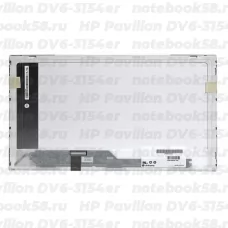 Матрица для ноутбука HP Pavilion DV6-3154er (1366x768 HD) TN, 40pin, Глянцевая