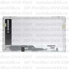 Матрица для ноутбука HP Pavilion DV6-3203 (1366x768 HD) TN, 40pin, Глянцевая