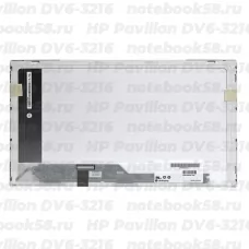 Матрица для ноутбука HP Pavilion DV6-3216 (1366x768 HD) TN, 40pin, Глянцевая