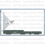 Матрица для ноутбука HP Pavilion DV6-3016er (1366x768 HD) TN, 40pin, Матовая