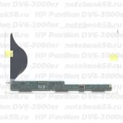 Матрица для ноутбука HP Pavilion DV6-3000er (1366x768 HD) TN, 40pin, Матовая