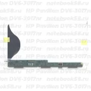 Матрица для ноутбука HP Pavilion DV6-3017nr (1366x768 HD) TN, 40pin, Матовая