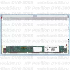 Матрица для ноутбука HP Pavilion DV6-3005 (1366x768 HD) TN, 40pin, Матовая