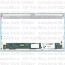 Матрица для ноутбука HP Pavilion DV6-3305er (1366x768 HD) TN, 40pin, Матовая