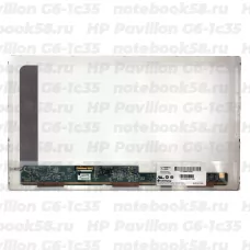 Матрица для ноутбука HP Pavilion G6-1c35 (1366x768 HD) TN, 40pin, Матовая