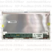 Матрица для ноутбука HP Pavilion DV6-3016er (1366x768 HD) TN, 40pin, Матовая