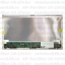 Матрица для ноутбука HP Pavilion G6-2345sr (1366x768 HD) TN, 40pin, Матовая