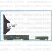 Матрица для ноутбука HP Pavilion DV6-3017nr (1366x768 HD) TN, 40pin, Матовая