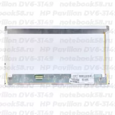 Матрица для ноутбука HP Pavilion DV6-3149 (1366x768 HD) TN, 40pin, Матовая