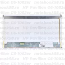 Матрица для ноутбука HP Pavilion G6-1002er (1366x768 HD) TN, 40pin, Матовая