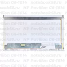 Матрица для ноутбука HP Pavilion G6-1014 (1366x768 HD) TN, 40pin, Матовая
