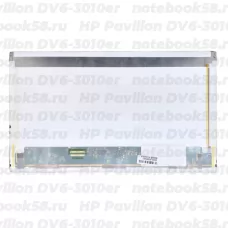 Матрица для ноутбука HP Pavilion DV6-3010er (1366x768 HD) TN, 40pin, Матовая