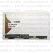 Матрица для ноутбука HP Pavilion DV6-3012 (1366x768 HD) TN, 40pin, Матовая