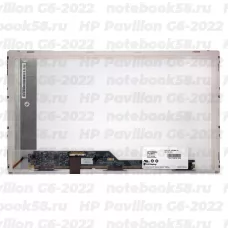 Матрица для ноутбука HP Pavilion G6-2022 (1366x768 HD) TN, 40pin, Матовая