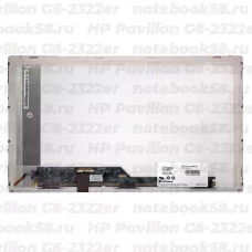 Матрица для ноутбука HP Pavilion G6-2322er (1366x768 HD) TN, 40pin, Матовая