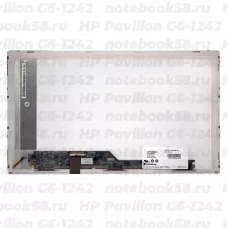 Матрица для ноутбука HP Pavilion G6-1242 (1366x768 HD) TN, 40pin, Матовая