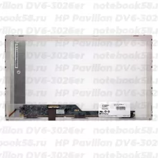 Матрица для ноутбука HP Pavilion DV6-3026er (1366x768 HD) TN, 40pin, Матовая
