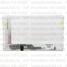 Матрица для ноутбука HP Pavilion G6-1063 (1366x768 HD) TN, 40pin, Глянцевая