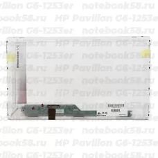 Матрица для ноутбука HP Pavilion G6-1253er (1366x768 HD) TN, 40pin, Глянцевая