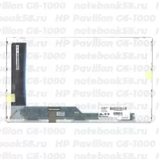 Матрица для ноутбука HP Pavilion G6-1000 (1366x768 HD) TN, 40pin, Матовая