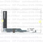 Матрица для ноутбука HP Pavilion DV6-3016er (1366x768 HD) TN, 40pin, Матовая