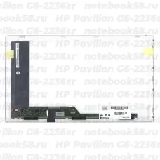 Матрица для ноутбука HP Pavilion G6-2236sr (1366x768 HD) TN, 40pin, Глянцевая