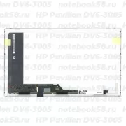 Матрица для ноутбука HP Pavilion DV6-3005 (1366x768 HD) TN, 40pin, Матовая