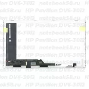 Матрица для ноутбука HP Pavilion DV6-3012 (1366x768 HD) TN, 40pin, Матовая