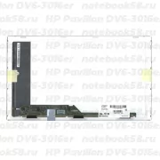 Матрица для ноутбука HP Pavilion DV6-3016er (1366x768 HD) TN, 40pin, Глянцевая