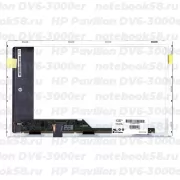 Матрица для ноутбука HP Pavilion DV6-3000er (1366x768 HD) TN, 40pin, Матовая