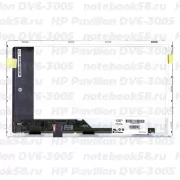 Матрица для ноутбука HP Pavilion DV6-3005 (1366x768 HD) TN, 40pin, Матовая