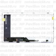 Матрица для ноутбука HP Pavilion G6-2111 (1366x768 HD) TN, 40pin, Матовая