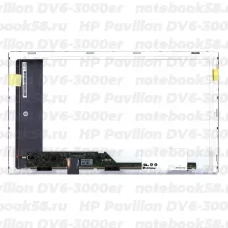 Матрица для ноутбука HP Pavilion DV6-3000er (1366x768 HD) TN, 40pin, Матовая