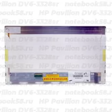 Матрица для ноутбука HP Pavilion DV6-3328sr (1366x768 HD) TN, 40pin, Глянцевая